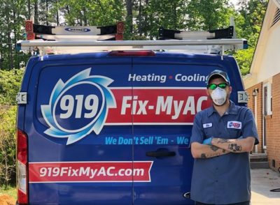 Fix my AC Coronavirus Covid 19 precautions