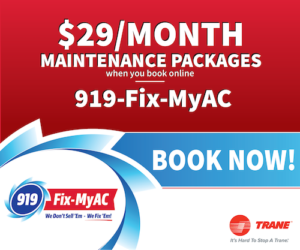 919 Fix My AC offers discounts on HVAC maintenance packages